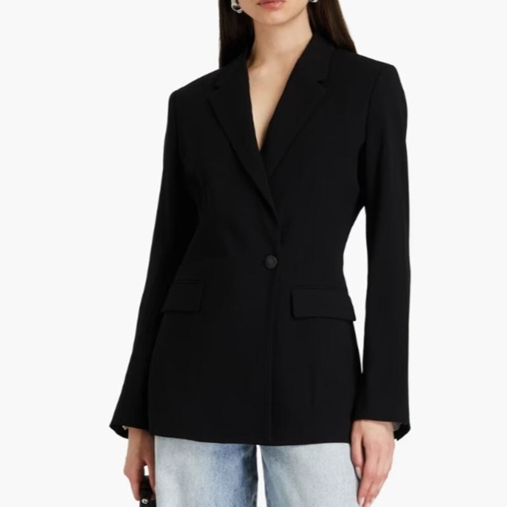 NEW! RAG & BONE TESSA JAPANESE CREPE BLAZER Size 2